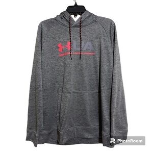 Under Armor Hoodie – Women’s Size: L /  Pull Over / kangaroo pouch / Gray